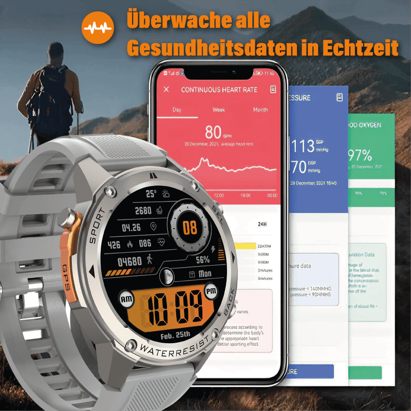 Odin - Montre connectée GPS 